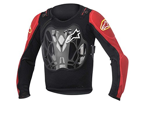 ALPINESTARS Jacket Yth Bionic Pro O / S - Black / Red One Size Fits Most
