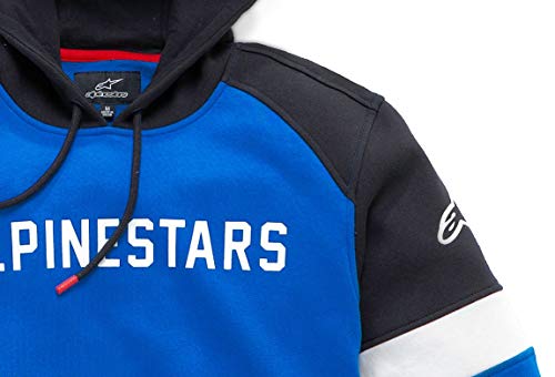 Alpinestars Leader Fleece Sudadera, Azul (Bright Blue 760), Large para Hombre