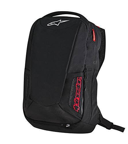 Alpinestars Mochila de 25 litros Negra y roja City Hunter