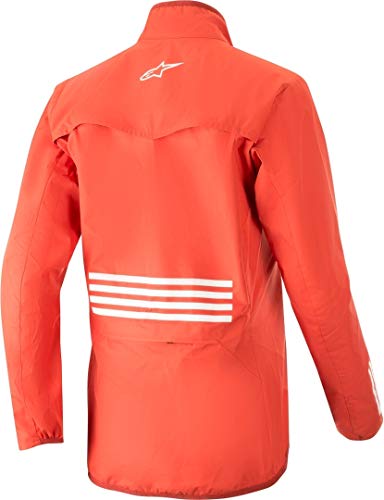 Alpinestars Mujer, Stella Descender - Chaqueta, Mujer, color rojo y blanco, tamaño large