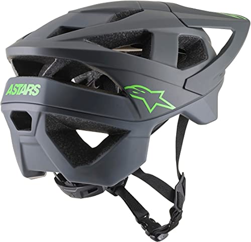 Alpinestars Vector Pro Helmet Dark Gray Matt Cascos, Unisex, Atom Gris Oscuro Cool, S