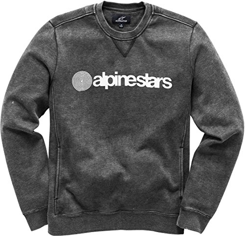 Alpinestars Vittoria Fleece Sudadera, Gris (Charcoal), X-Large para Hombre