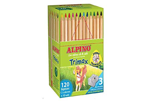 Alpino AL000377 - Estuche con 120 lápices