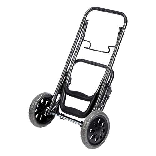 Amazon Basics - Carrito de la compra con 2 ruedas, 40 litros, color azul marino