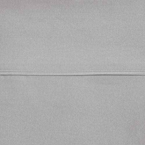 Amazon Basics FLT, Hoja de Microfibra, 275 x 275 + 10 cm, Dark Grey