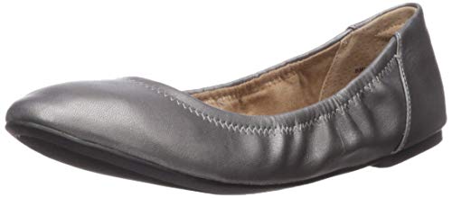 Amazon Essentials Belice Ballet Flat Zapatos Bailarinas,Metálico, 40 EU