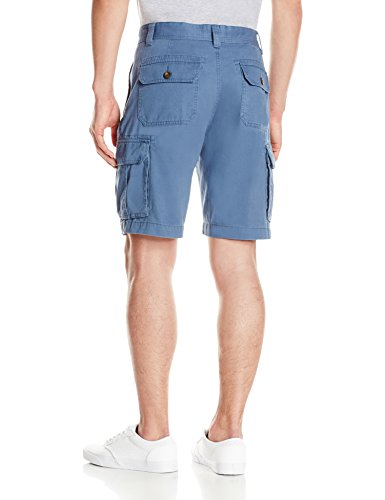 Amazon Essentials Classic-Fit Cargo Short, Azul, 34W