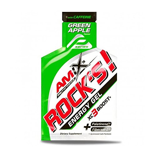 Amix Performance Energy Rock´s Gel 20 geles x 32 gr - Sabor - Manzana-Cafeína