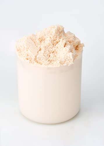 AMIX, Proteína Whey, Pure Fusión, Concentrado de Suero Ultra Filtrado, Sabor Fresa, Proteínas para Aumentar Masa Muscular, Proteína Isolada con Splenda, Contiene L-glutamina, 2,3 Kg