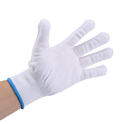 Amotorfly Guantes Carnicero Metalicos Acero Inoxidable De Malla Prueba De Corte Resistente ，Guantes De Trabajo Protectores De Seguridad Antiperforantes Adecuados Para Abrir Ostras