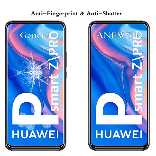 ANEWSIR [Paquete de 2 Huawei P Smart Z 2019/Huawei P Smart Pro 2019 Protector de Pantalla, Vidrio Templado Huawei P Smart Z 2019/HUWEI P Smart Pro [Sin Burbujas] [Dureza 9H] [Alta resolución]