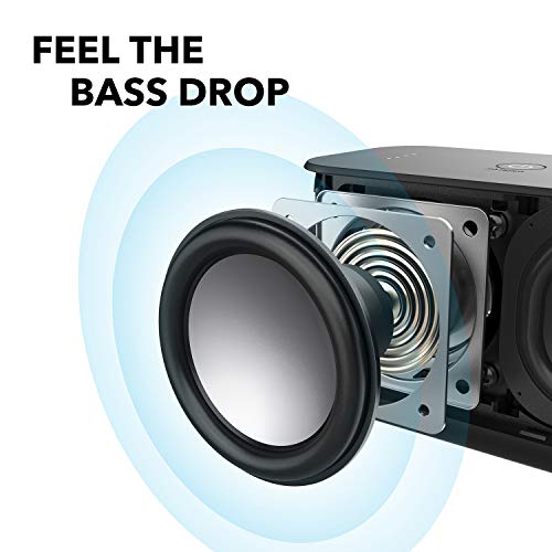 Anker SoundCore Boost Altavoz Bluetooth portátil 20W con tecnología BassUp, autonomía de 12h, IPX5, rango de conexión de 20 metros, con sonido y bajos superiores para iPhone, Samsung y otros