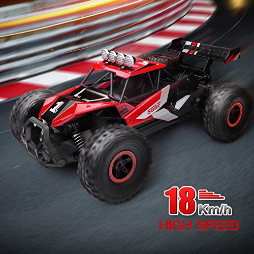 ANTAPRCIS Coche Teledirigido, 2.4GHz RC Coche, 2 Baterías con 50 Min de Juego, Juguete Regalo para Niños Principiantes de 6 a 12 Años