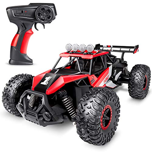 ANTAPRCIS Coche Teledirigido, 2.4GHz RC Coche, 2 Baterías con 50 Min de Juego, Juguete Regalo para Niños Principiantes de 6 a 12 Años