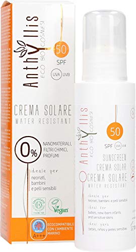 ANTHYLLIS - Spray Solar SPF 50 - Resistente al agua - Sin nanomateriales y filtros químicos - perfecto para la piel sensible - 100 ml …