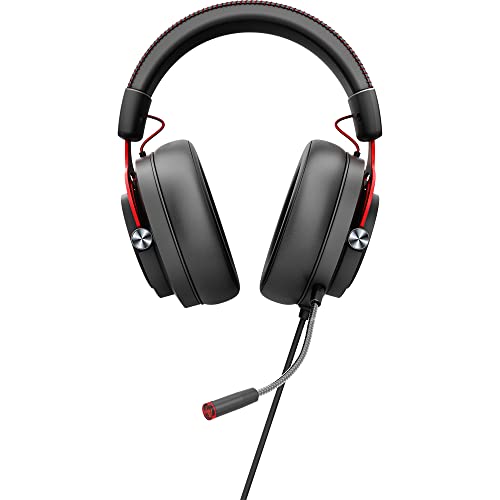 AOC GH300 - Auriculares Gaming para PC, PS4/PS5, SWITCH, Retroiluminación RGB, Conectividad USB2.0, Micrófono, Controles inegrados, Estéreo 7.1 Virtual Surround con Audio Hi-Fi (Software AOC Official)