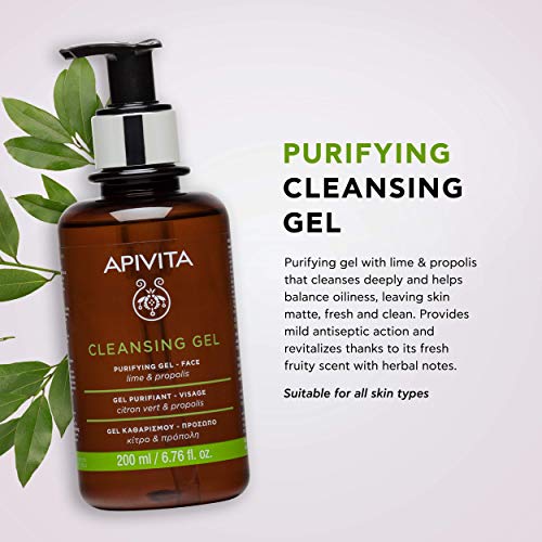 Apivita Cleansing Gel Propolis And Lima 200ml