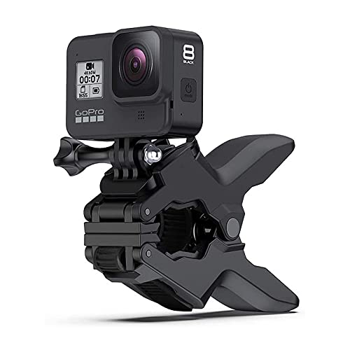 APKLVSR Jaws Flex Clamp Mount 360 ° Gooseneck Compatible con GoPro Hero 9/8/7 MAX Fusion Hero (2018)/6/5/4 Sesión 3+/3/2/1 dji Osmo, por Xiaomi Yi Camera Accessori