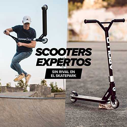 Apollo Stunt Scooter - Genius Pro 4.0 - Stunt Scooter Semi Pro robustos con rodamientos ABEC 9, Fun Scooter, Kick Scooter, Trick Scooter, Freestyle Scooter