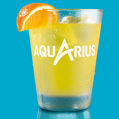 Aquarius Naranja - Bebida funcional con sales minerales, baja en calorías - Pack 9 latas 330 ml
