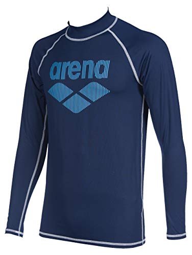 ARENA Camiseta de Manga Larga para Hombre con protección Solar