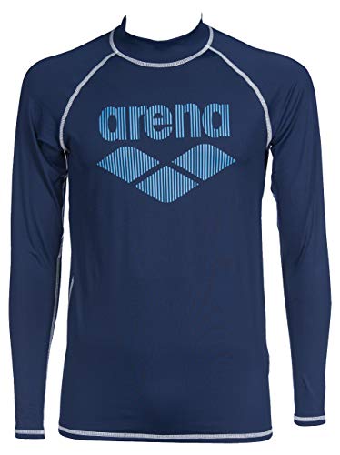 ARENA Camiseta de Manga Larga para Hombre con protección Solar