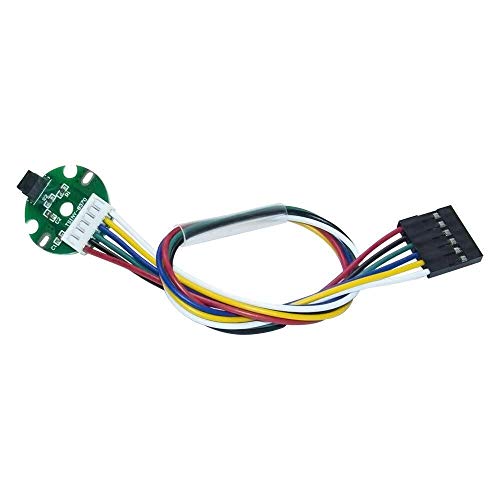 Argerrant 1pc 40GZ495H Engranaje de la CC 12V Encoder Motor 8-470Rpm eléctrica con la Caja de Engranajes del Reductor de Alto par Motor eléctrico Turbo Gear con Encoder (Color : 160rpm, tamaño : 12V)