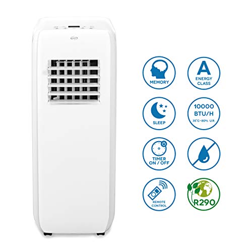 ARGO Relax Style Climatizador Portátil 10000 BTU/H, 230 V, Blanco - [New Model]