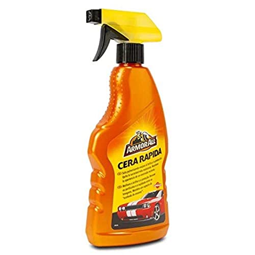 Armor All® - Cera rápida en pulverizador para el cuidado de tu coche - Consigue brillo y protección en el encerado de tu coche - Pulverizador 500 ml