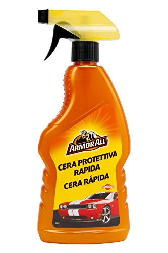 Armor All® - Cera rápida en pulverizador para el cuidado de tu coche - Consigue brillo y protección en el encerado de tu coche - Pulverizador 500 ml