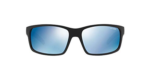 Arnette 0AN4202 226855 62 Gafas de Sol, Negro (Fuzzy Black/Blueemirrorbluee), Hombre