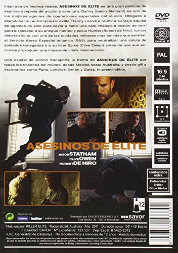 Asesinos de Elite [DVD]