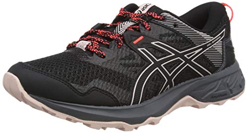 ASICS 1012a568-001_36, Zapatillas de Running Mujer, Negro, EU