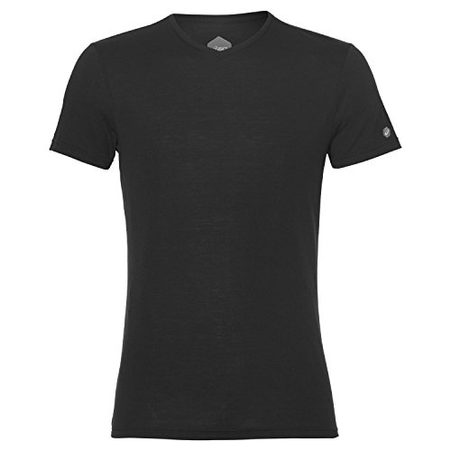 ASICS Esnt SS Top Hex tee 155233-0904 Camiseta, Negro (Black 155233/0904), X-Large para Hombre