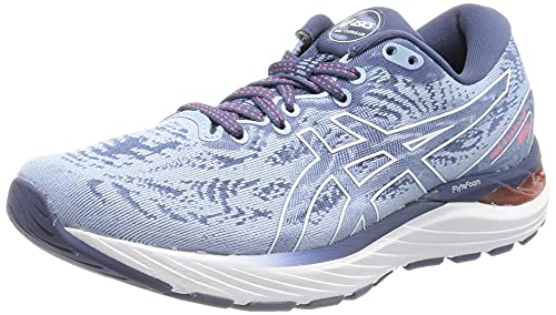 Asics Gel-Cumulus 23, Zapatillas para Correr Mujer, Mist/White, 39 EU