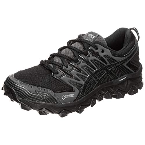 Asics Gel-Fujitrabuco 7 G-TX, Zapatillas de Entrenamiento Mujer, Multicolor (Black/Dark Grey 001), 39 EU