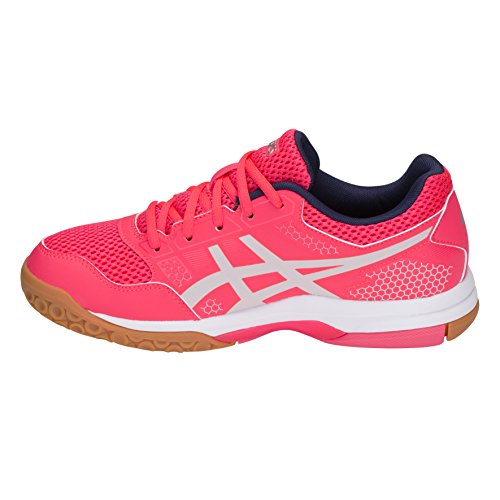 Asics Gel-Rocket 8, Zapatos de Voleibol Mujer, Rosa (Diva Pink/Glacier Grey 700), 40 EU