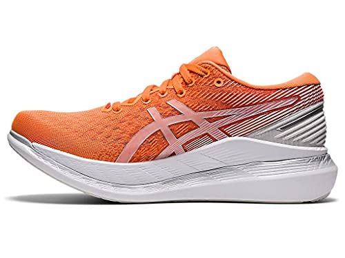 ASICS Glideride 2 Zapatillas de correr para mujer, color melocotón/blanco, Sun Peach White, 40.5 EU