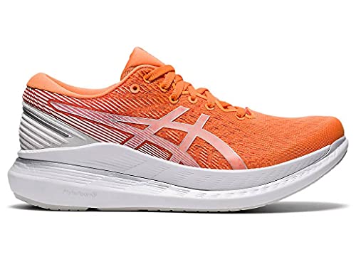 ASICS Glideride 2 Zapatillas de correr para mujer, color melocotón/blanco, Sun Peach White, 40.5 EU