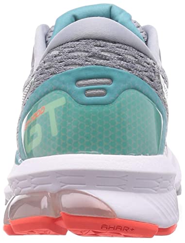 ASICS GT-1000 9, Zapatillas de Running Mujer, Piedmont Grey Bio Mint, 37 EU