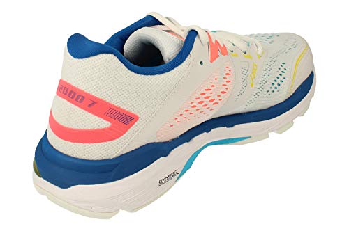 Asics GT-2000 7 Mujeres Running Trainers 1012A147 Sneakers Zapatos (UK 4 US 6 EU 37, White Lake Drive 100)