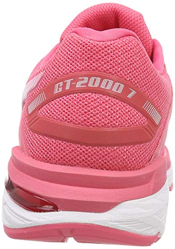 Asics Gt-2000 7, Zapatillas de Running Mujer, Rosa (Pink Cameo/White 701), 36 EU
