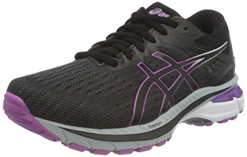 Asics GT-2000 9 G-TX, Road Running Shoe Mujer, Black/Digital Grape, 37 EU