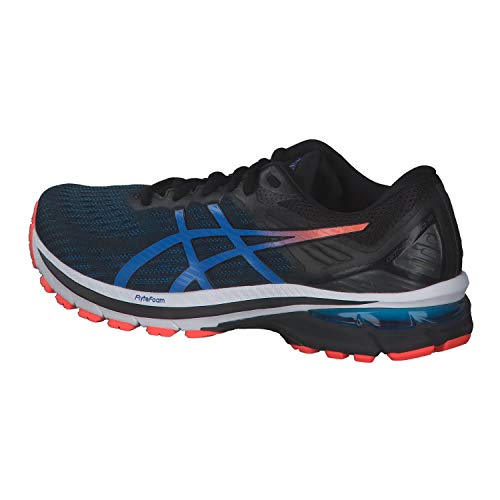 Asics GT-2000 9, Road Running Shoe Hombre, Black/Directoire Blue, 42.5 EU