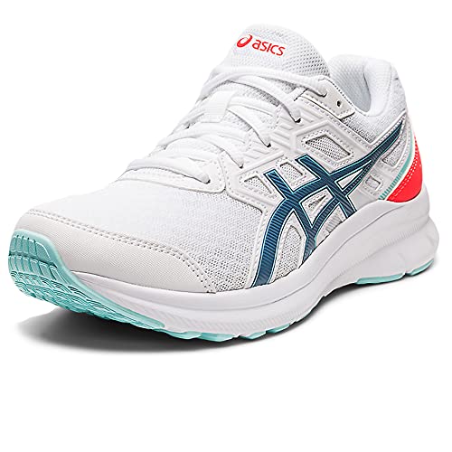 ASICS Jolt 3, Zapatillas de Running Mujer, White Grey Floss, 40.5 EU