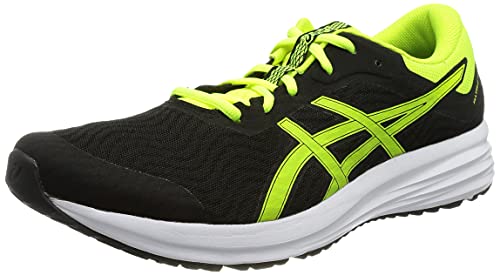 Asics Patriot 12, Zapatillas Hombre, Safety Yellow/Black 05, 42.5 EU