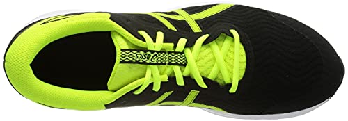 Asics Patriot 12, Zapatillas Hombre, Safety Yellow/Black 05, 42.5 EU