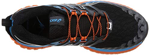 Asics Trabuco MAX, Zapatilla de Trail Running Hombre, Black/Digital Aqua, 43.5 EU
