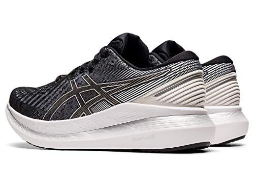 ASICS Women's Glideride 2 Running Shoes, 11M, Black/White