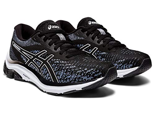 ASICS Zapatillas de running Gel-Pulse 12 MK para mujer, negro (Negro/Negro), 43.5 EU